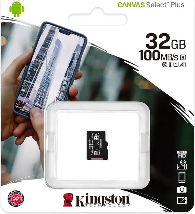 Alt view image 4 of 14 - KINGSTON MOBILE SDCS2/32GBSP 32GB MICSDHC CANVAS SELECT