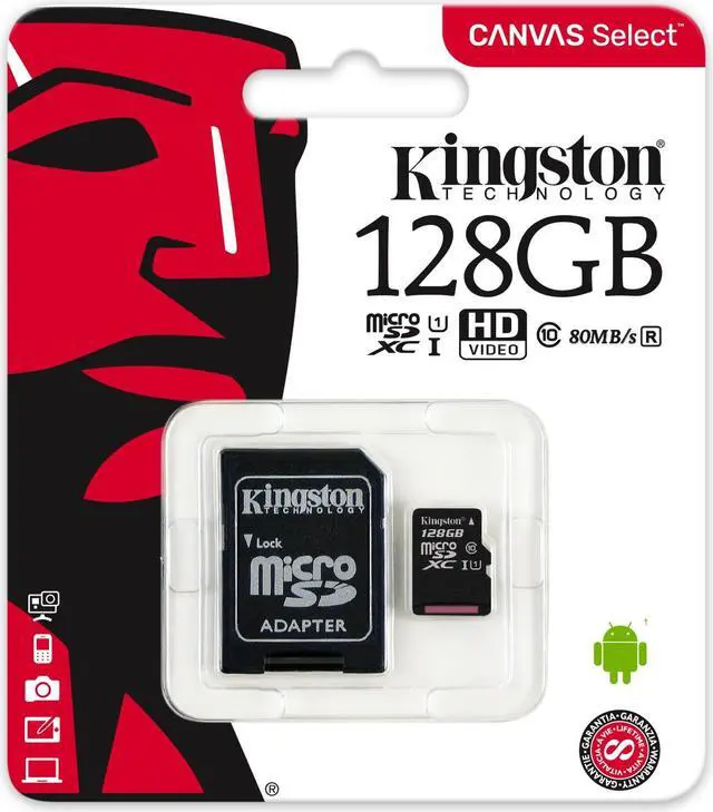 Alt view image 11 of 20 - 128GB microSDXC Canvas Select