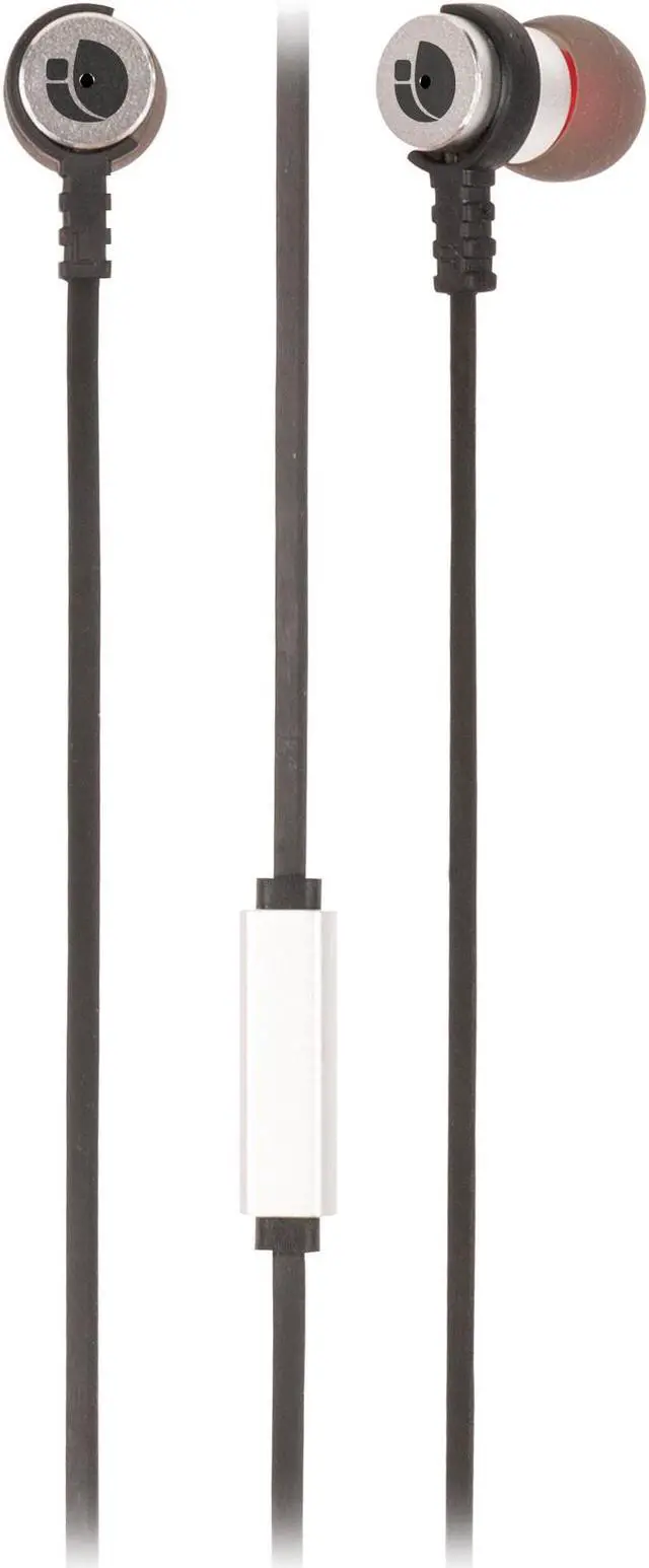 Alt view image 3 of 5 - NGS Wired Stereo Earphones Cross Rally Graphite (CROSSRALLYGRAPHITE)