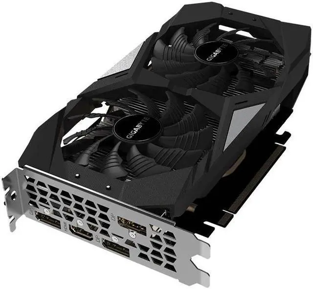 Alt view image 2 of 3 - Gigabyte GeForce RTX 2060 OC 90 mm Dual Fan Graphics Card - 6 GB