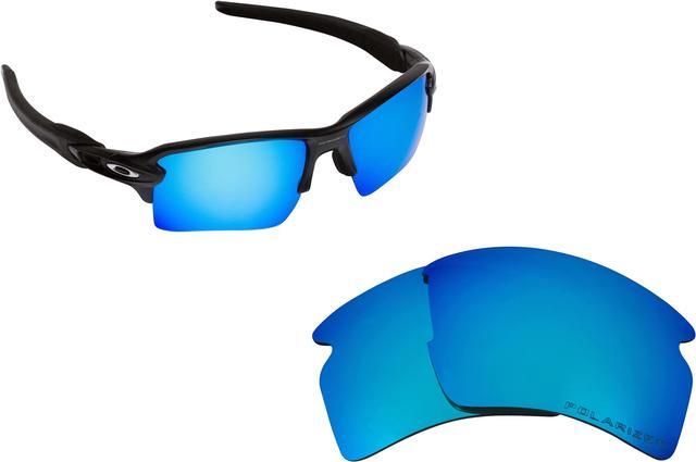 Oakley flak 2.0 blue hot sale lens