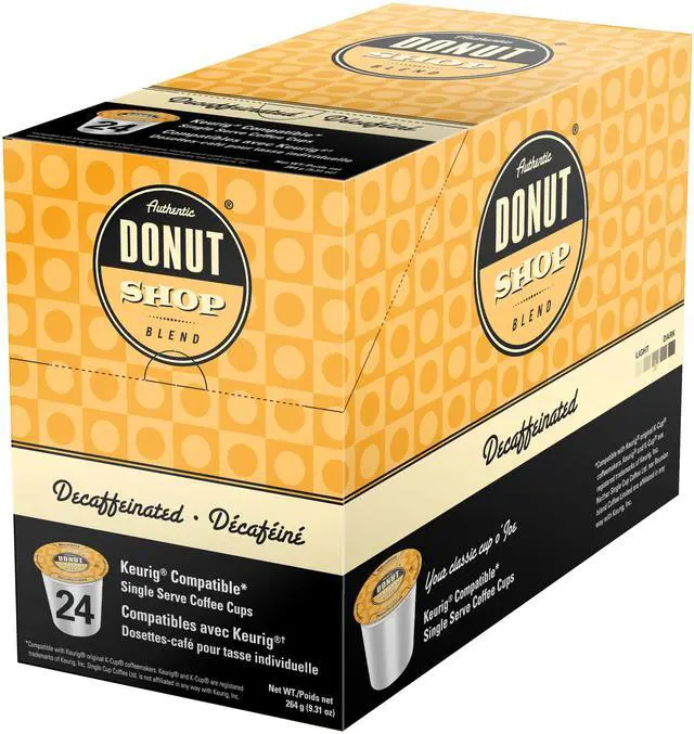 Alt view image 3 of 4 - AUTHENTIC DONUT SHOP Decaffeinated Single Serve Cups (24 Cups)