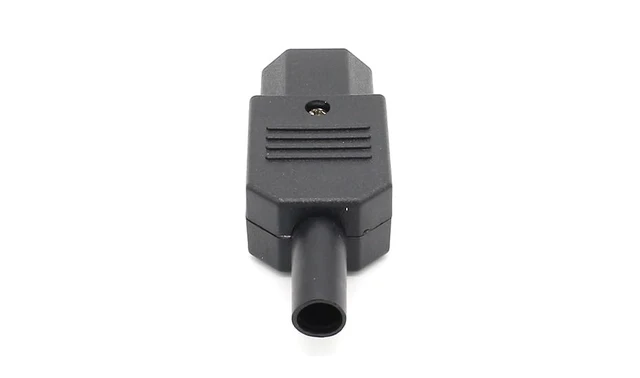 Alt view image 5 of 6 - Toptekits (2 Pack) IEC C13 Female Connector, DIY IEC 320 C13 Rewirable Power Plug, 3 Prong Adapter Socket,C13 Plug End 10A/250V