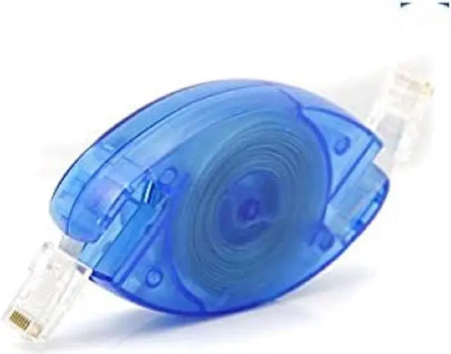 Alt view image 4 of 5 - 2 Pack   Retractable Ethernet LAN Cat5 RJ45 Network Net Internet Cable Cord ,Retractable Internet Cable Rj45 M-M Network Ethernet Line for PC Laptop 8.2ft/2.5M