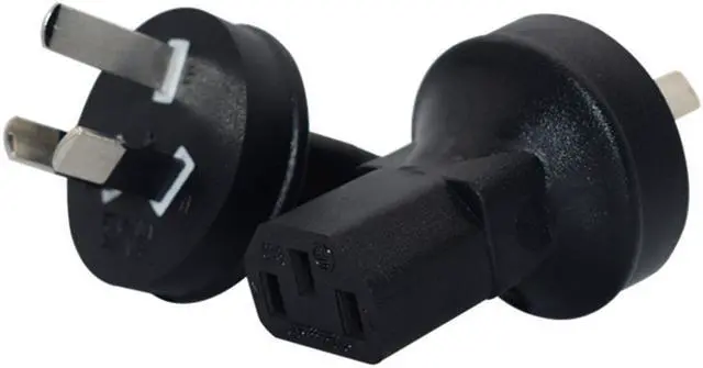 Alt view image 5 of 5 - AU to C13 Power Converter Travel Plug Adapter ,Toptekits AU Australia New Zealand AS3112 Male Plug to IEC C13 Female Electrical Adapter,1-Pack