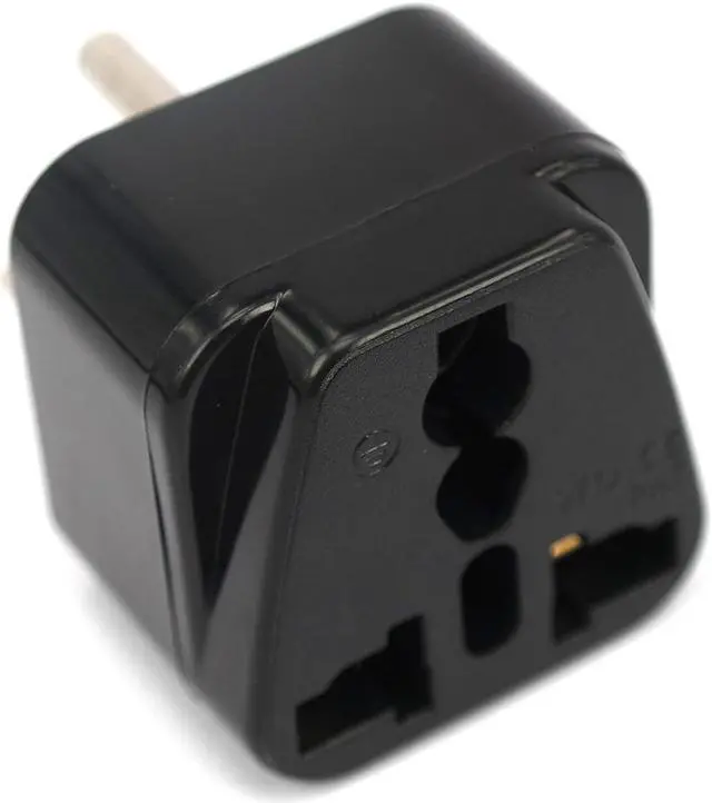 Alt view image 6 of 7 - Black NEMA 6-20P Universal Plug Adapter110-250V 15A,Universal World to North American US NEMA 6-20P Electrical Plug Adapter converter