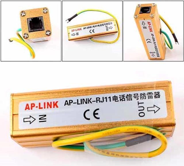 Alt view image 5 of 7 - Telephone Fax RJ-11 RJ11 Surge Protector Thunder Lightning Arrester Protection Device RJ11 Surge Protection SPD,Telecom RJ11 Telephone Modem Surge Protector Thunder Arrester