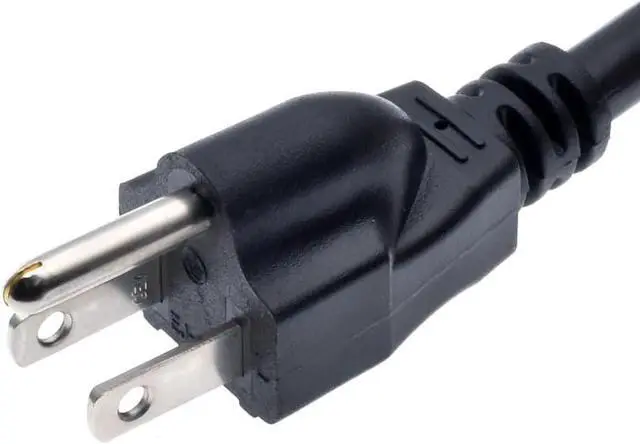 Alt view image 2 of 7 - NEMA 5-15P to C21 IEC Power Cable,USA 3 Prong Standard Plug to IEC C21 Heavy Duty Power Cord PC,14AWG,UL Listed,Heavy Duty Power Cord Replacement,3ft/0.9m