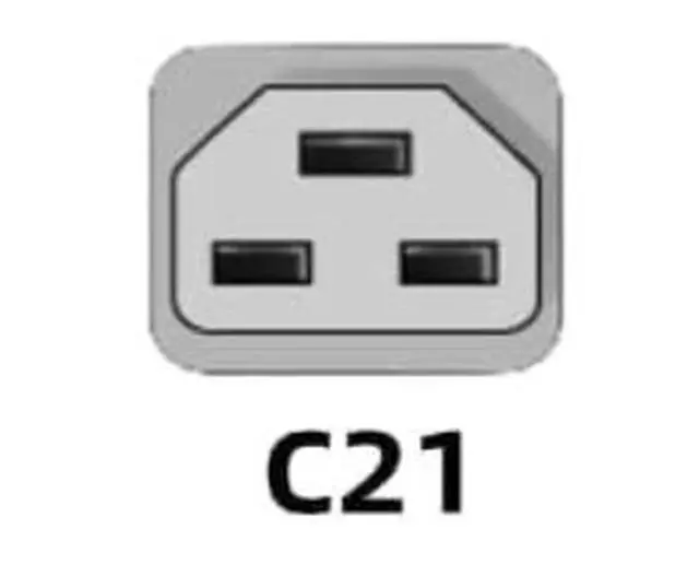 Alt view image 6 of 7 - NEMA 5-15P to C21 IEC Power Cable,USA 3 Prong Standard Plug to IEC C21 Heavy Duty Power Cord PC,14AWG,UL Listed,Heavy Duty Power Cord Replacement,3ft/0.9m