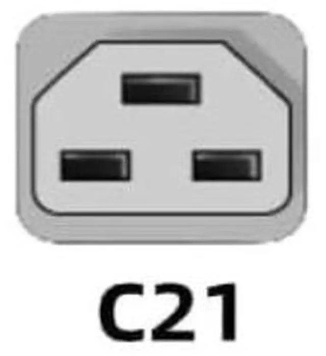 Alt view image 7 of 7 - NEMA 5-15P to C21 IEC Power Cable,USA 3 Prong Standard Plug to IEC C21 Heavy Duty Power Cord PC,14AWG,UL Listed,Heavy Duty Power Cord Replacement,10ft/3m