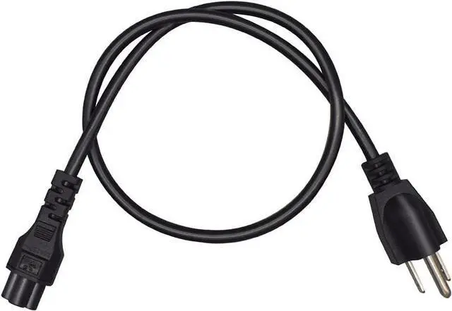 Alt view image 4 of 7 - US 3 Prong Mickey Mouse Power Cord Plug, USA Standard 3 Prong NEMA 5-15P Male Plug to IEC320 C5 Female Laptop Computer Power Cable Replacement, 3ft/100cm, UL/CSA Listed