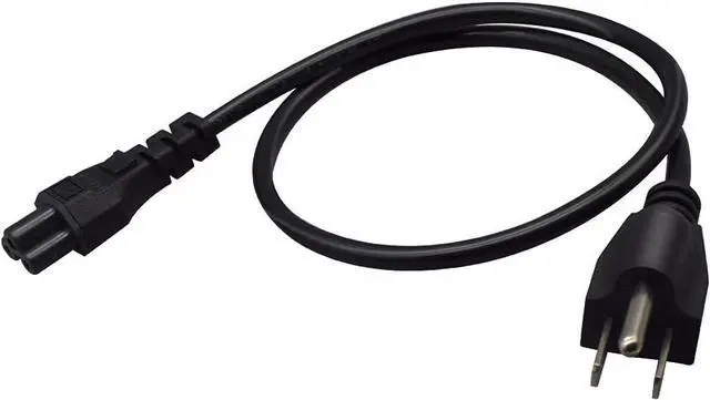 Alt view image 5 of 7 - US 3 Prong Mickey Mouse Power Cord Plug, USA Standard 3 Prong NEMA 5-15P Male Plug to IEC320 C5 Female Laptop Computer Power Cable Replacement, 3ft/100cm, UL/CSA Listed