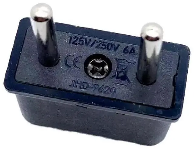Alt view image 4 of 7 - 5 Pack 2-Prong US To EU Travel Plug Adapter Power Converter ,Euro US Plug Adapter,US EU Plug Adapter Electrical Adapter