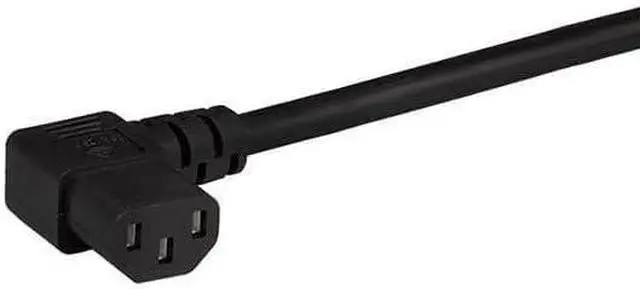 Alt view image 6 of 7 - 2-Pack Dual-Bend C14 to C13 Heavy Duty Power Cord Plug,90-Degree Angled IEC C14 to 90-Degree Angled C13 Short Power Cable,Double elbow C13 to C14 Short Power Cord 1ft,14AWG,UL Listed