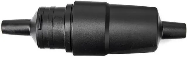Alt view image 4 of 7 - 2-Pack Waterproof DIY UK 3-Prong Female Socket Rewireable Power Plug Detachable, Outdoor Removable Power Converter Electrical Adapter, 13A 250V, Black, BS1363/A