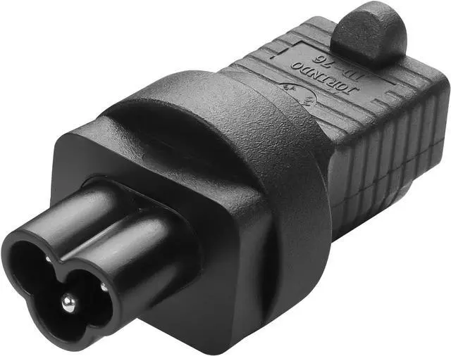 Alt view image 3 of 7 - IEC C6 to 5-15R Power Converter Electrical Adapter, US 3-Prong NEMA 5-15R Female Socket to C6 Travel Plug Adapter,NEMA Converter,IEC Adapter, 1-Pack