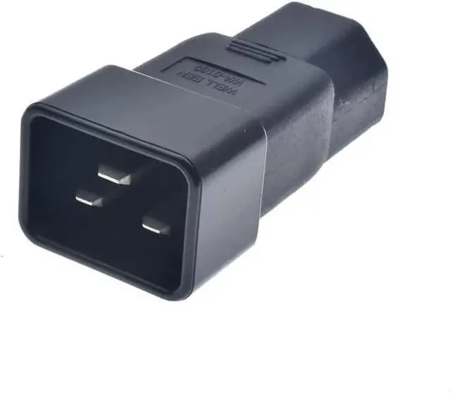 Main image of IEC C20 to C19 Power Converters,IEC 320 C20 to C19/C21 Travel Adapter Electrical Adapters,C21(C19) to C20 IEC Power Connector for PUD UPS,1-Pack