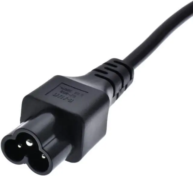 Alt view image 5 of 7 - IEC C5 to C6 Short Power Cord, IEC320 C6 Male to C5 Female Power Extension Cord for PDU UPS, IEC Power Cable,Computer Power Cord,2ft/0.6m, 18AWG