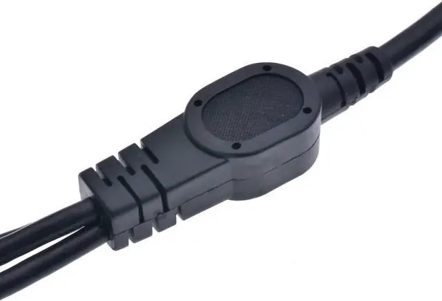 Alt view image 6 of 7 - US 1-to-3 Power Y Splitter with IEC C5 Laptop Connection,US Standard 3-Prong NEMA 5-15P to IEC320 C13 + C5 + NEMA 5-15R Female Y Split,3 in 1 Multi IEC Cable US Power Strip(50cm/1.6ft)
