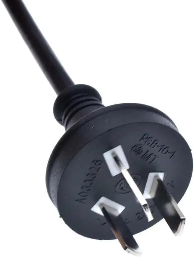 Alt view image 6 of 7 - AU Power Extension Cord, 3-Pin Autralia/New Zealand AS3112/NZS3112 Male to Female Power Extension Cable, 17AWG,2m/6ft Black