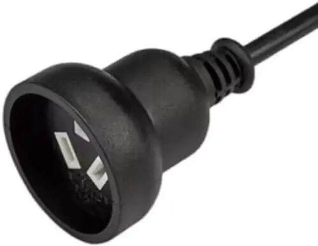 Alt view image 5 of 7 - AU Power Extension Cord, 3-Pin Autralia/New Zealand AS3112/NZS3112 Male to Female Power Extension Cable, 17AWG,3m/10ft Black