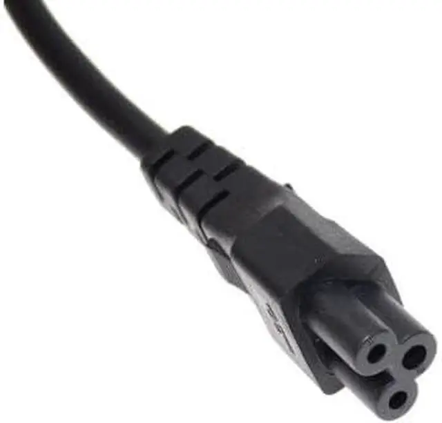 Alt view image 7 of 7 - NEMA1-15P to C5 Power Cable, Non-Polarized US/JP 2-Prong NEMA 1-15P to IEC C5 Power Cord ,18AWG 1.6ft