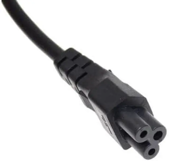 Alt view image 7 of 7 - NEMA1-15P to C5 Power Cable, Non-Polarized US/JP 2-Prong NEMA 1-15P to IEC C5 Power Cord ,18AWG