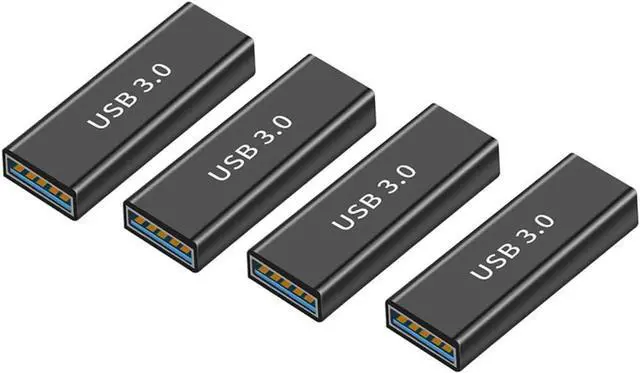 Main image of Toptekits 4 Pack USB Coupler Female to Female USB 3.0 Type A Adapter Superspeed 5Gbps USB Port Extension Connector Bridge for Laptop PC Hard Drive Printer Camera (USB3.0 Female to Female)