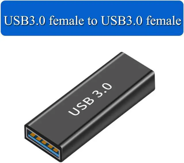 Alt view image 2 of 6 - Toptekits 4 Pack USB Coupler Female to Female USB 3.0 Type A Adapter Superspeed 5Gbps USB Port Extension Connector Bridge for Laptop PC Hard Drive Printer Camera (USB3.0 Female to Female)