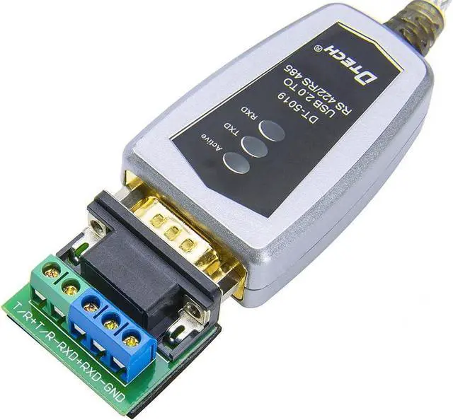 Alt view image 3 of 7 - DTECH 0.5m USB to RS422 RS485 Serial Port Converter Adapter Cable with FTDI Chip Supports Windows 10 8 7 XP Mac Linux (1.5 Feet, FT232 Chipset)