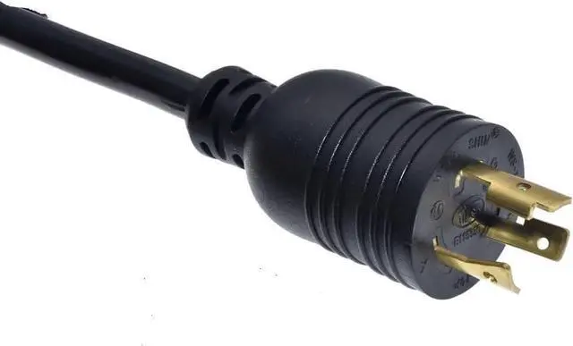 Alt view image 6 of 6 - NEMA L6-20P to C13 Power Cord Plug, Heavy Duty Computer Power Cord, 15A/250V, 14 AWG, Locking NEMA L6-20P to IEC-60320-C13 Computer Power Cable Replacement, 16ft/5m