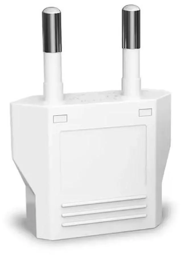 Alt view image 3 of 7 - 5 Pack 2-Prong US To EU Travel Plug Adapter Power Converter ,Euro US Plug Adapter,US EU Plug Adapter Electrical Adapter,EU4.0mm Power Adapter White Style B 4.0mm