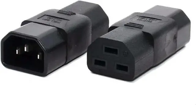 Main image of 2-Pack IEC C14 to C21 Power Converter Travel Plug Adapter, IEC 320 C14 Male to C21 Female Electrical Adapter,IEC Adapter,Compatible with C19