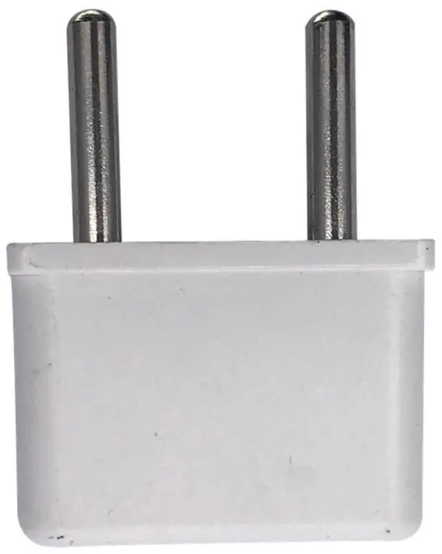 Alt view image 2 of 7 - 5 Pack 2-Prong US To EU Travel Plug Adapter Power Converter ,Euro US Plug Adapter,US EU Plug Adapter Electrical Adapter,EU4.0mm Power Adapter White Style A 4.0mm