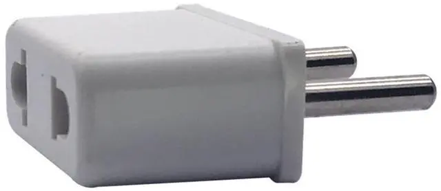 Alt view image 5 of 7 - 5 Pack 2-Prong US To EU Travel Plug Adapter Power Converter ,Euro US Plug Adapter,US EU Plug Adapter Electrical Adapter,EU4.0mm Power Adapter White Style A 4.0mm