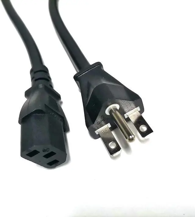 Alt view image 6 of 7 - NEMA 6-15P to C13 Power Cord PC, US 3 Prong 6-15P to IEC320 C13 Computer Power Cord Replacement, IEC Power Cable, 6ft/1.8m, 14AWG, 20A 250V, UL Listed