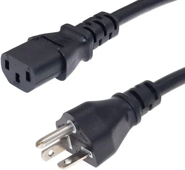 Alt view image 2 of 7 - NEMA 6-20P to C13 Power Cord Plug, US 3 Prong 6-20P to IEC320 C13 Computer Power Cord Replacement, for PDU UPS, 6ft/1.8m, 14AWG, UL Listed