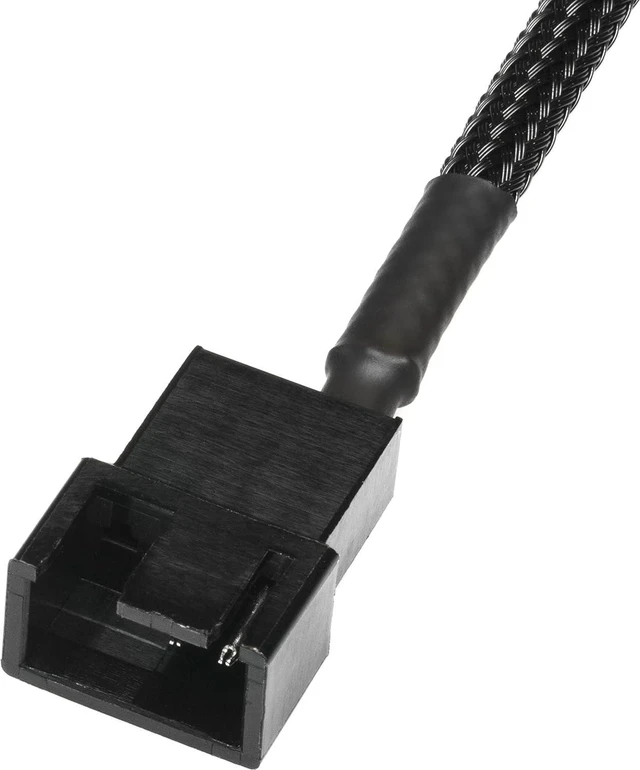 Alt view image 5 of 6 - USB to 3* 3/4-Pin PWM 5V USB Sleeved Fan Y Splitter Power Cable 1-to-3