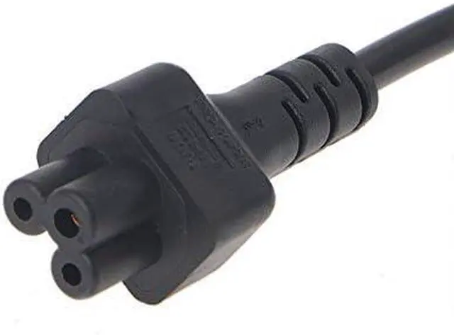 Alt view image 7 of 7 - European EU 2-Prong to C5 Short Power Cord Plug, Europe 2-Prong CEE7/16 Standard Plug to Mickey Power Cord with Europe VDE Cord Short Laptop Portable IEC Cable,18AWG,1ft/30cm