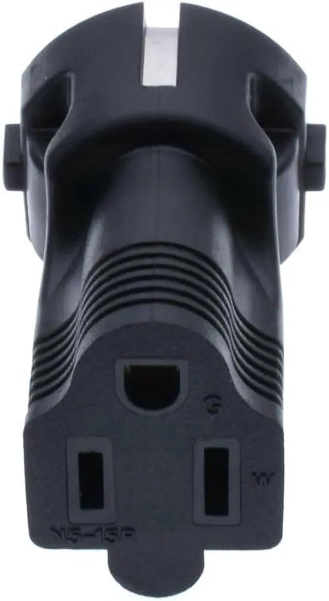 Alt view image 6 of 7 - (2 Pack) Euro US Plug Adapter, USA NEMA 5-15R Receptacle to European EU Schuko CEE 7 Power Converter, Type E/F Germany European Travel Adapter