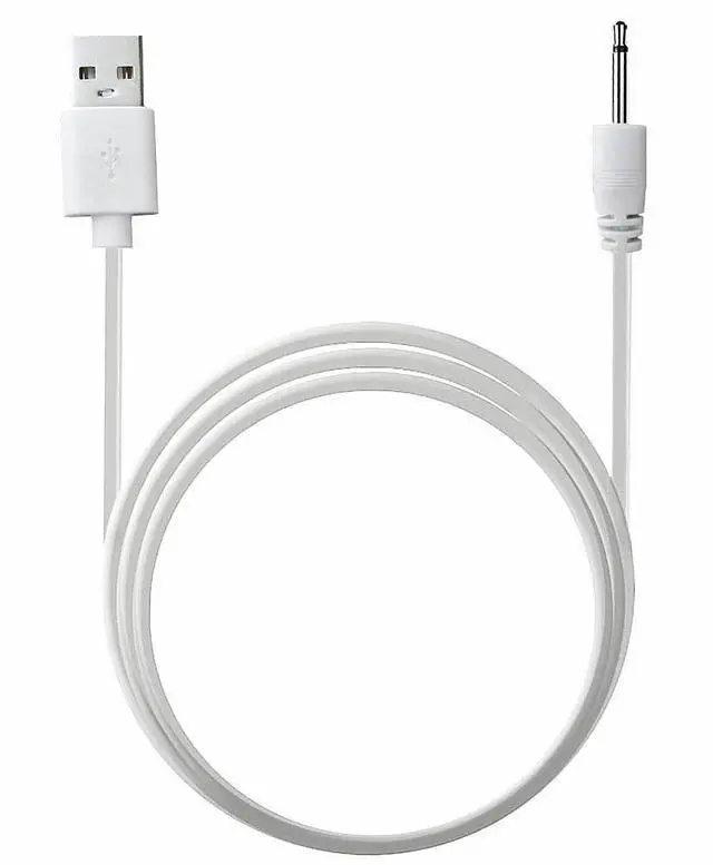 Main image of Replacement DC Charging Cable, USB to DC 2.5mm Fast Charger Cord Adapter - 2.5mm (This is NOT Barrel Jack),4ft/1.2m,White Straight