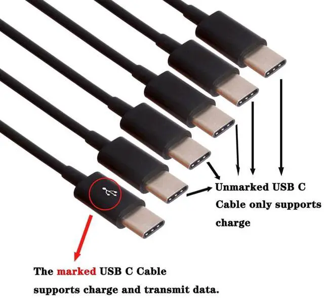 Alt view image 3 of 7 - USB 2.0 Type A Male to 6 type-c Male Splitter Y Data Sync and Charge Connector Adapter Cable,Multi 6 in 1 USB C Splitter Y Cable(0.5m/1.6 Feet)