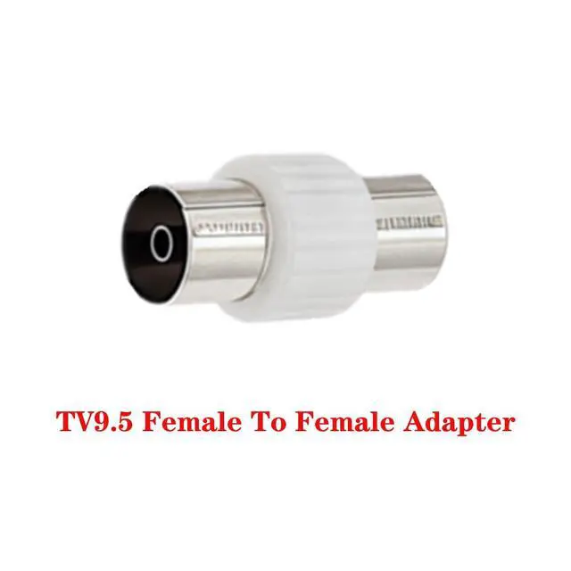 Alt view image 5 of 7 - Satellite Cord RF TV Antenna Closed-Circuit Lead Cable,RG59U cable 9.5mm TV Adapter Cord Coaxial TV Cable,for Satellite TV, Cable Modem, Set-top Box Gold Plated,Straight to Elbow 6ft/1.8m