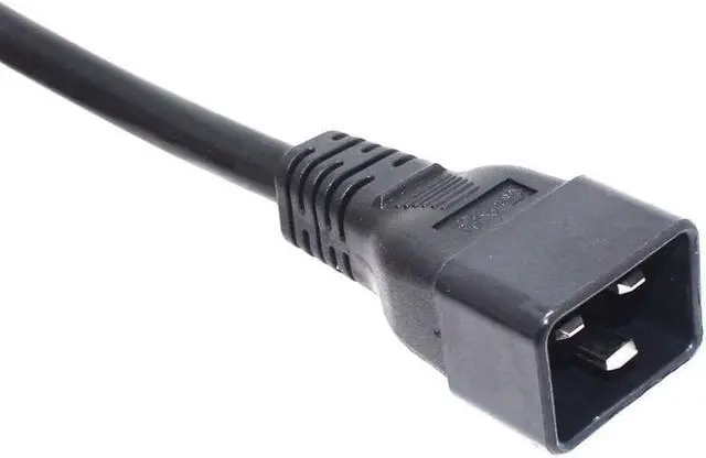 Alt view image 4 of 7 - Locking C19 to C20 Power Cord, Heavy-Duty Computer Power Cable for Servers and Computers IEC-320-C19 with Lock to IEC-320-C20 Power Cord Replacement, 16AWG, 10ft/3m