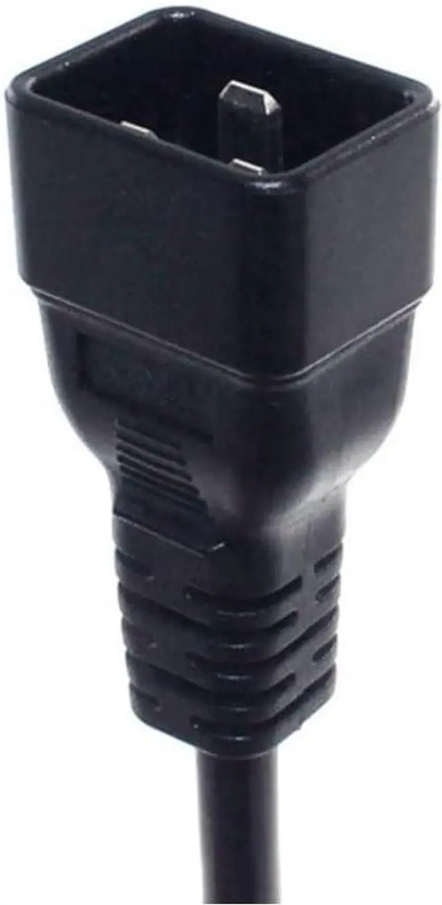 Alt view image 5 of 7 - Locking C19 to C20 Long Power Cord,Heavy-Duty Computer Power Cable , IEC-320-C19 w/Lock to IEC-320-C20,IEC C20 to Locking C19 Power Cord Replacement,16AWG,16ft/5m