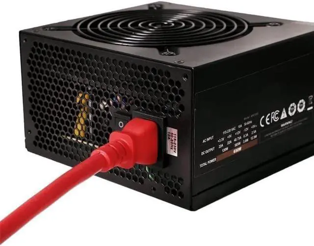 Alt view image 7 of 7 - IEC C20 to C13 Heavy Duty Power Cord Plug, Red Color-Coded Connectors IEC 60320 C20 Male to C13 Female Computer Powe Cord Replacement,14AWG,3ft/1m, Red