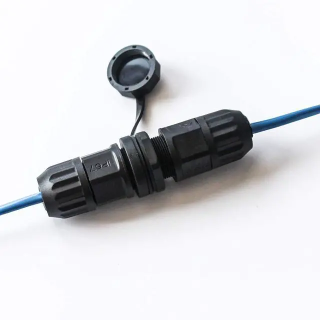 Alt view image 2 of 6 - Waterproof RJ45 Coupler, cat 6 splice outdoor ethernet Connector, Female to Female , Panel Mount, IP68 Ethernet LAN Cable Coupler Adapter Weatherproof Connection for CAT 5, CAT 5E, Cat7,6-Pack