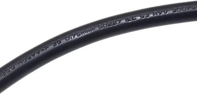 Alt view image 7 of 7 - 90-Degree Down Angle IEC C13 to C14 with Mounting Holes Computer Power Cord Plug, IEC320 C14 with Scerw Hole to C13 Down Angled AC Power Cable,18AWG,1ft/0.3m Down Angle