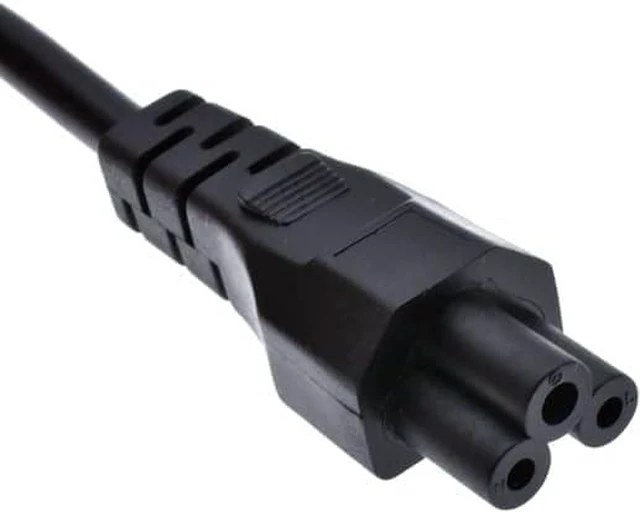 Alt view image 4 of 7 - AU to C5 Power Cord, 3-Prong Australia/New Zealand/China Plug to IEC C5 Computer Power Cable Replacement, SAA AS/NZS 3112, 18AWG, 3ft/100cm