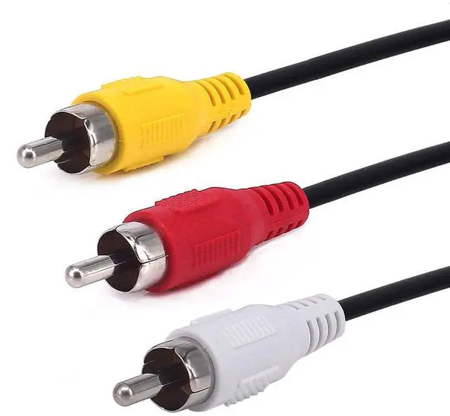 Alt view image 6 of 7 - USB Female to 3 RCA Male AV Adapter Cable , USB2.0 Female to 3 RCA Male, A/V Cord for Laptop Desktop / Monitor/TV, Projector with Composite RCA Input, Plug & Play,0.65ft/20cm